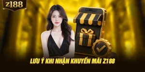 Lưu ý khi nhận khuyến mãi Z188